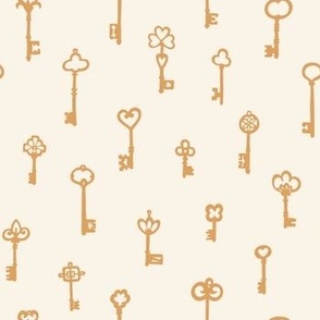 Keys, golden