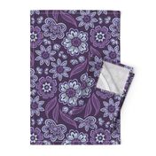 Halo Floral Plum Large 