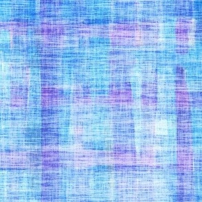 Handpainted Purple and Blue Watercolors Topped with a Textured Layer