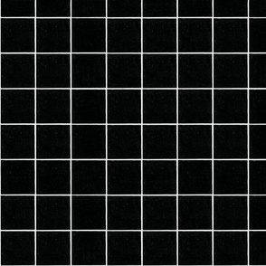 Medium tiles pattern - Black