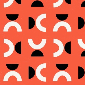 C pattern - Red