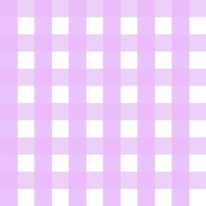 lilac gingham, purple checkerboard, light purple check, purple and white