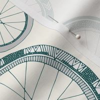 bike wheels jade half pearl