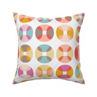 MOD Quilt Dots | XLarge - Groovy Modern Multicolor Retro 