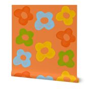 Flower Power in Orange 