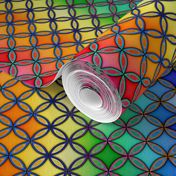 rainbow circle lattice