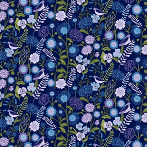 Lullaby Garden_Navy_Small. 