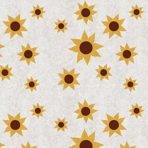 Minimalist Sunflowers