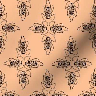 Patterned-Beetle--peach-FBC195