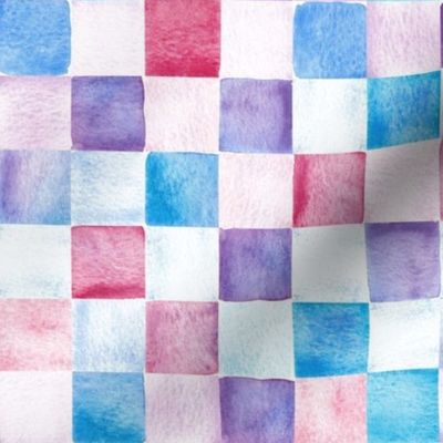 Watercolour Checkers