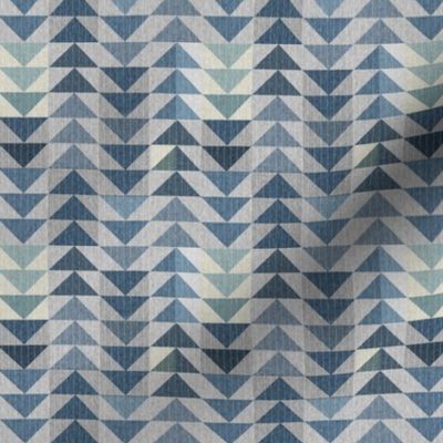 TriangleQuilt (indigo) SML 