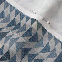 TriangleQuilt (indigo) SML 