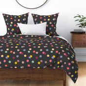 Polka dot in black reworked classic