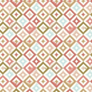 Fun quilted diamonds