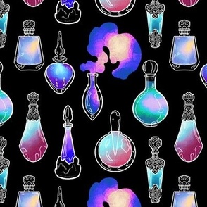 Magic Potion Bottles Volcanic Sunset small scale