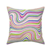 Swirling stripes - large scale