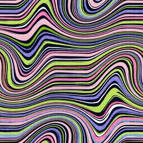 Swirling stripes on dark Nr.11 - medium scale