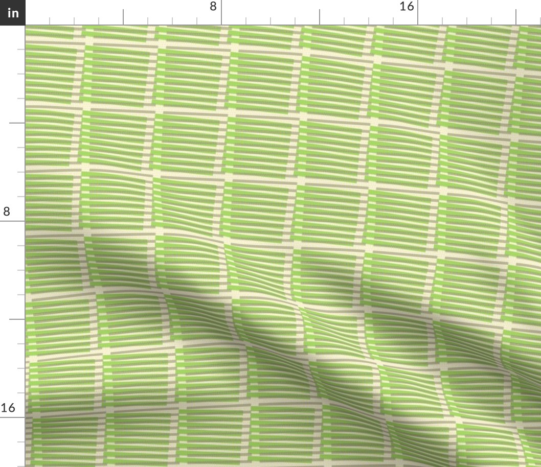 stripe dash diagonal green