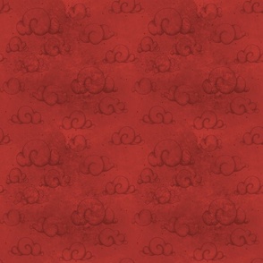 Tarot Clouds (Red)