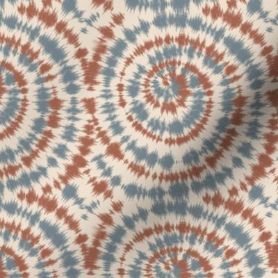 Vintage Red White and Blue Tie Dye