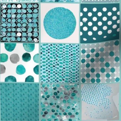 Lots of Dots Teal