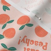 Just Peachy! - summer peaches -  peachy pink - LAD22