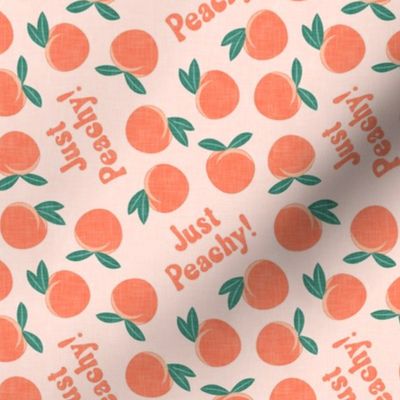 Just Peachy! - summer peaches -  peachy pink - LAD22