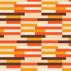 classic mid mod - Kilim Stripes - Retro Vintage