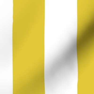 Yellow Cabana Stripe | Gold Yellow Vertical Cabana Stripe