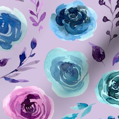 purple and blue floral lilac