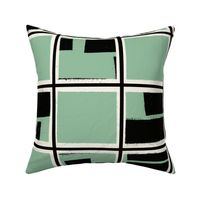 Jumbo Green - Playful Checks ©designsbyroochita