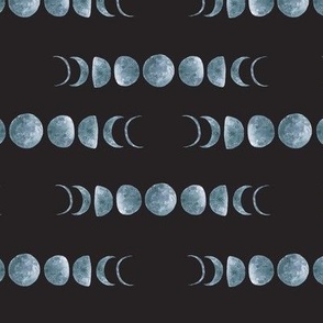 Moon Phases (Black)