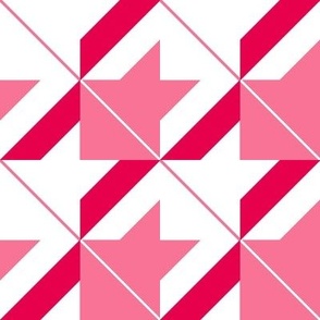 Valentines mixed up houndstooth