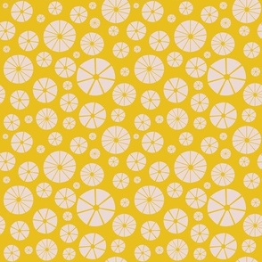 Carnivale Pinwheels in Sunny Yellow