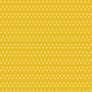 Carnivale Triangle Stripe in Yellow