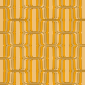 Retro Geometric Marigold