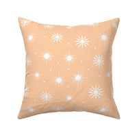 Summer Suns and Stars Regular Scale soft apricot orange by Jac Slade