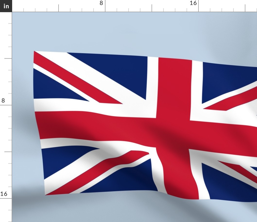 Union Jack pattern for the Platinum Jubilee - large scale