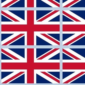 Union Jack pattern for the Platinum Jubilee - Small scale