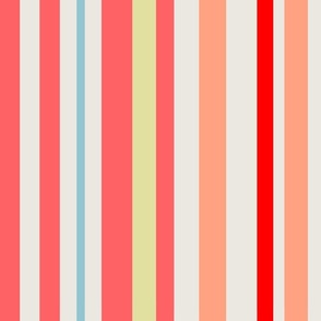 Shades of Orange Stripes_Large