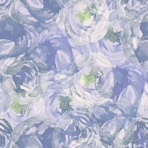 Pastel Comfort watercolor roses