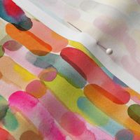Abstract Watercolor Stripes_tiny small scale