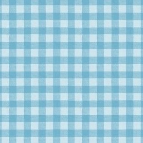 Check plaid light blue