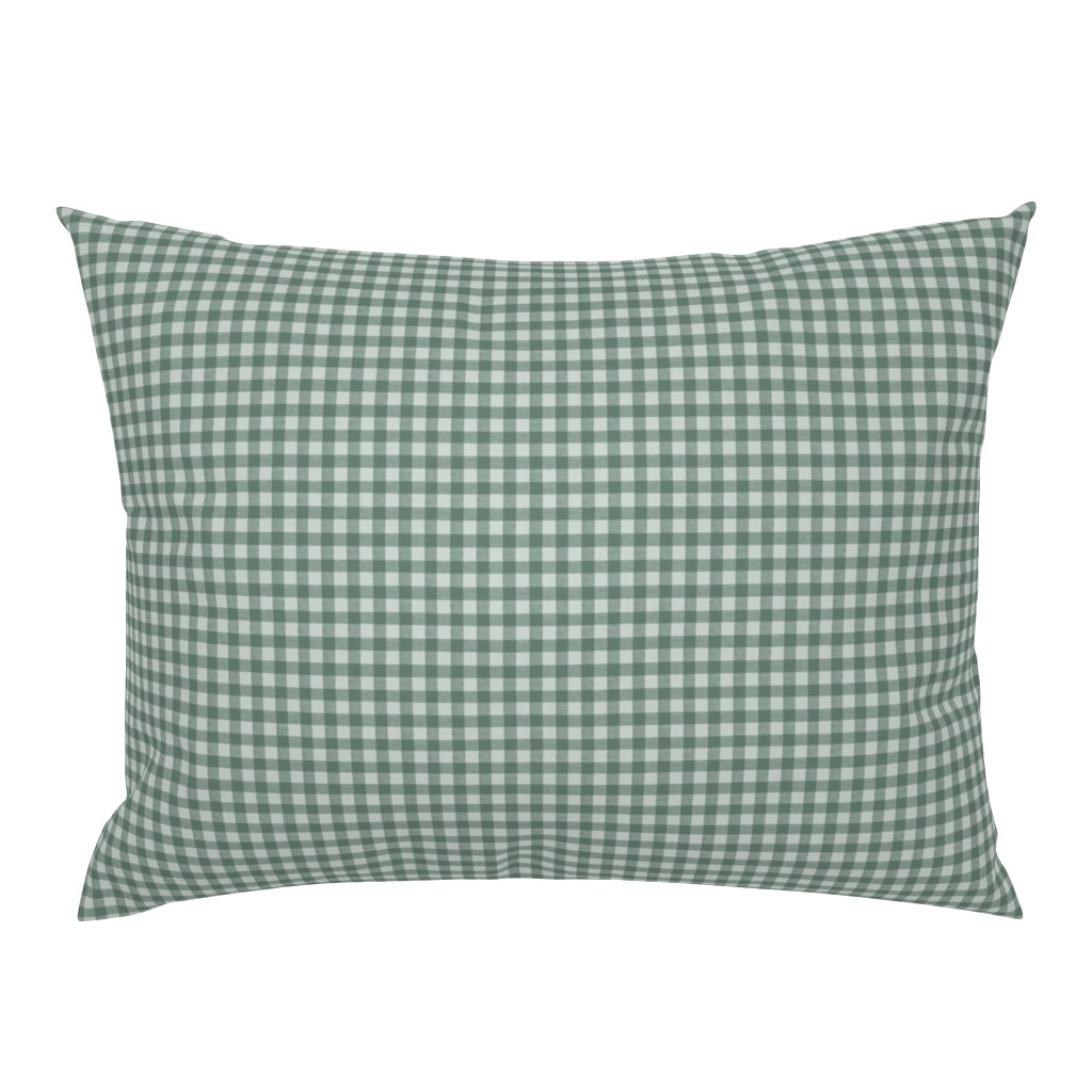 Check plaid sage green 