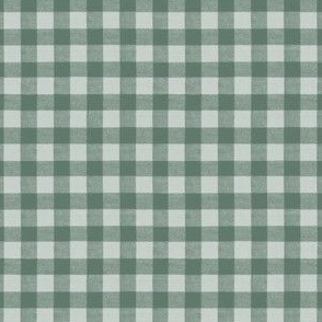 Check plaid sage green 