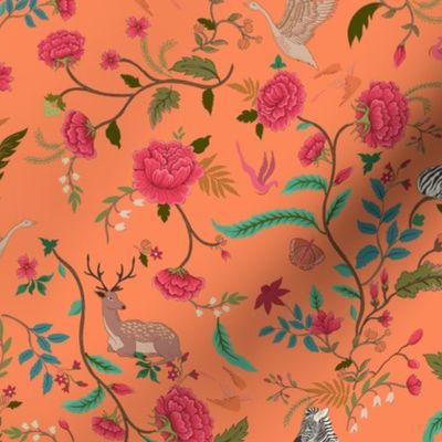 Chintz Coral medium