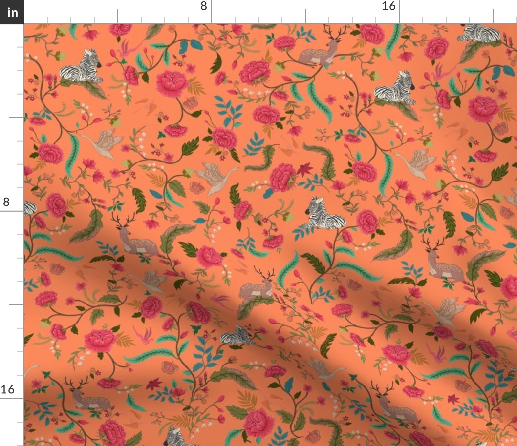 Chintz Coral medium