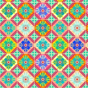 Alina Tiles Spring Colors