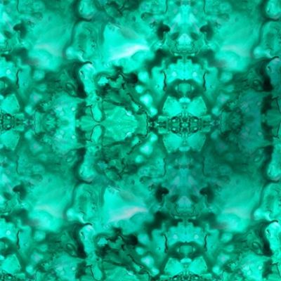 Turquoise Marble Kaleidoscope