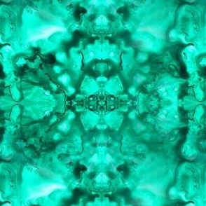 Turquoise Marble Kaleidoscope